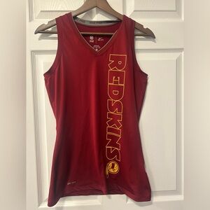 Woman’s NFL Nike Dri-Fit Redskins Tank